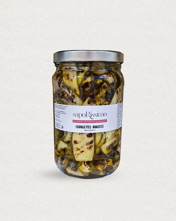 COURGETTES BRAIS&Eacute;ES 1.55kg