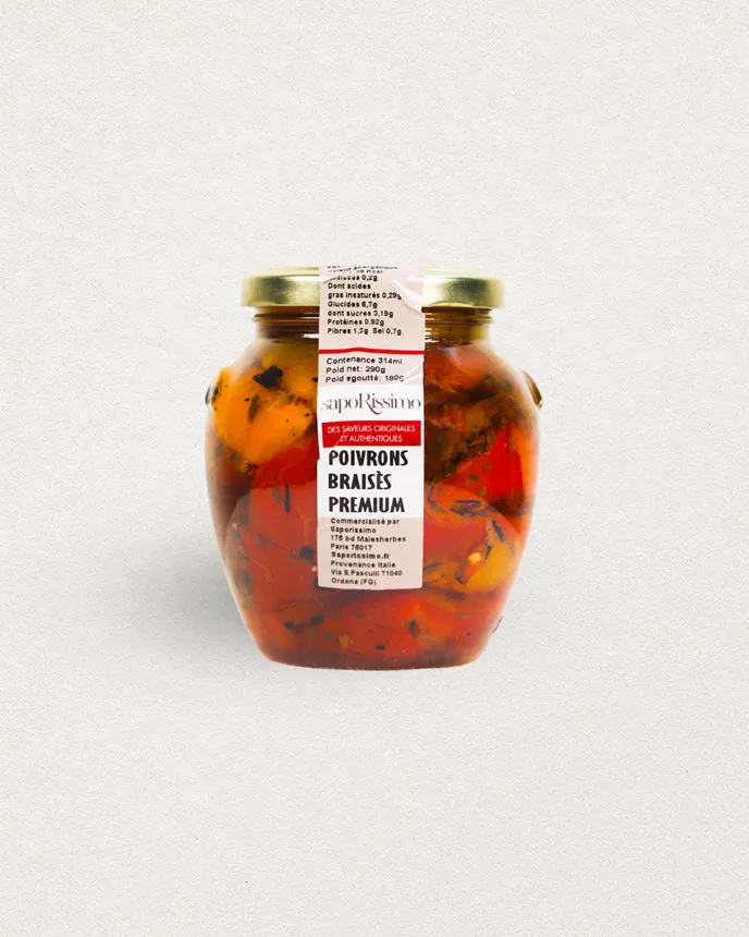 POIVRONS BRAISÉS PREMIUM