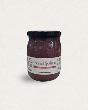 PURÉE D'OLIVES NOIRES 500gr