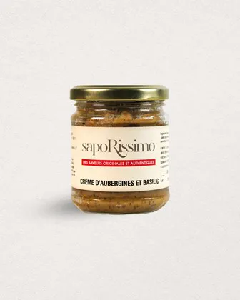 CRÈME AUBERGINES ET BASILIC