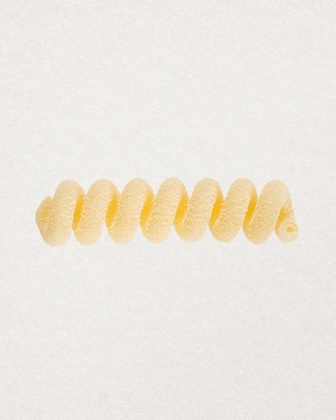 LOT DE 6 FUSILLI CORTI BUCATI