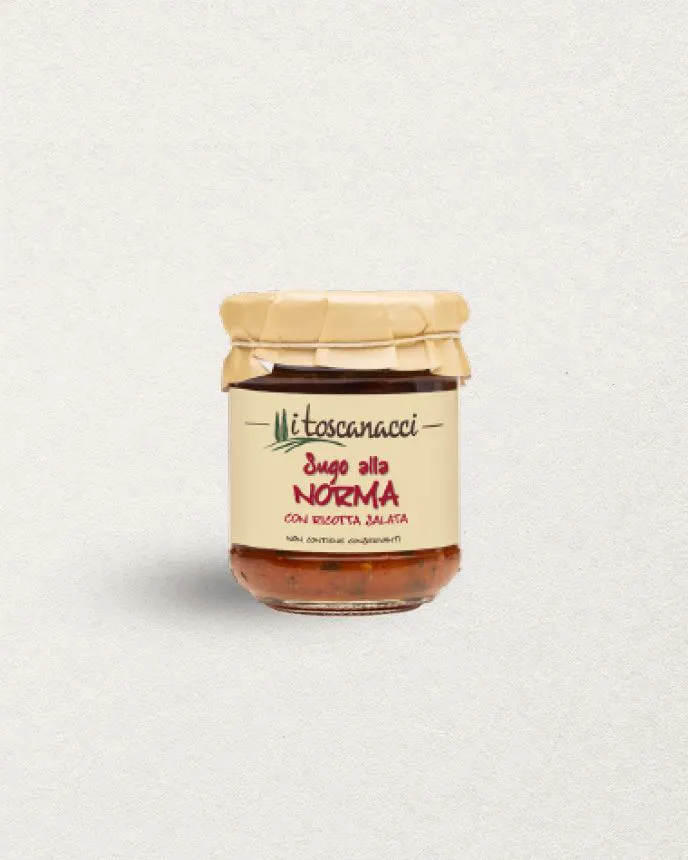 SAUCE À LA NORMA AVEC RICOTTA SALATA