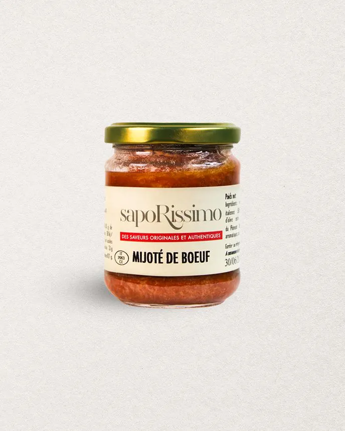 MIJOTÉ DE BOEUF EN SAUCE