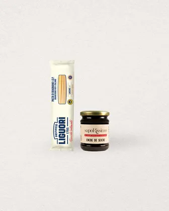 Spaghetti à l'encre de seiche