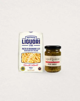 Fusilli au pesto