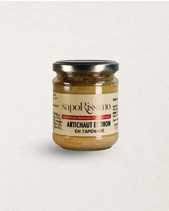Artichauts et thon en tapenade
