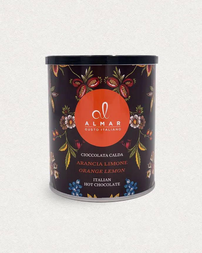 BOITE de CHOCOLAT CHAUD ORANGE et CITRON 360 gr
