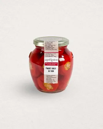 PETITS PIMENTS FARCIS AU THON